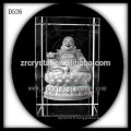 Crystal Buddha 3D Laser gravure cristal